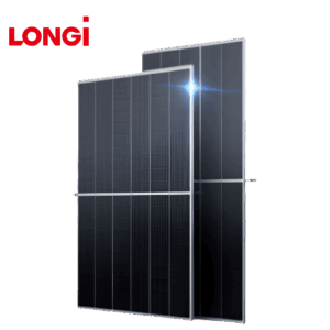 Tấm Pin  Longi Solar 600W Mặt Kính - công nghệ N-Type TOPCon, Half-cut